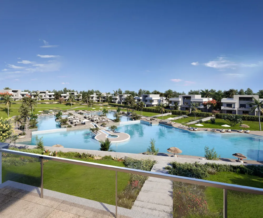 Penthouse for sale in Ras El Hekma, Gaia compound by Al Ahly Sabbour Developments, area: 100m2, 2 bedrooms, 2 bathrooms