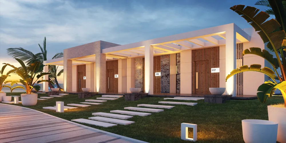 Chalet for sale in Ras El Hekma, Gaia compound by Al Ahly Sabbour Developments, area: 83m2, 2 bedrooms, 2 bathrooms