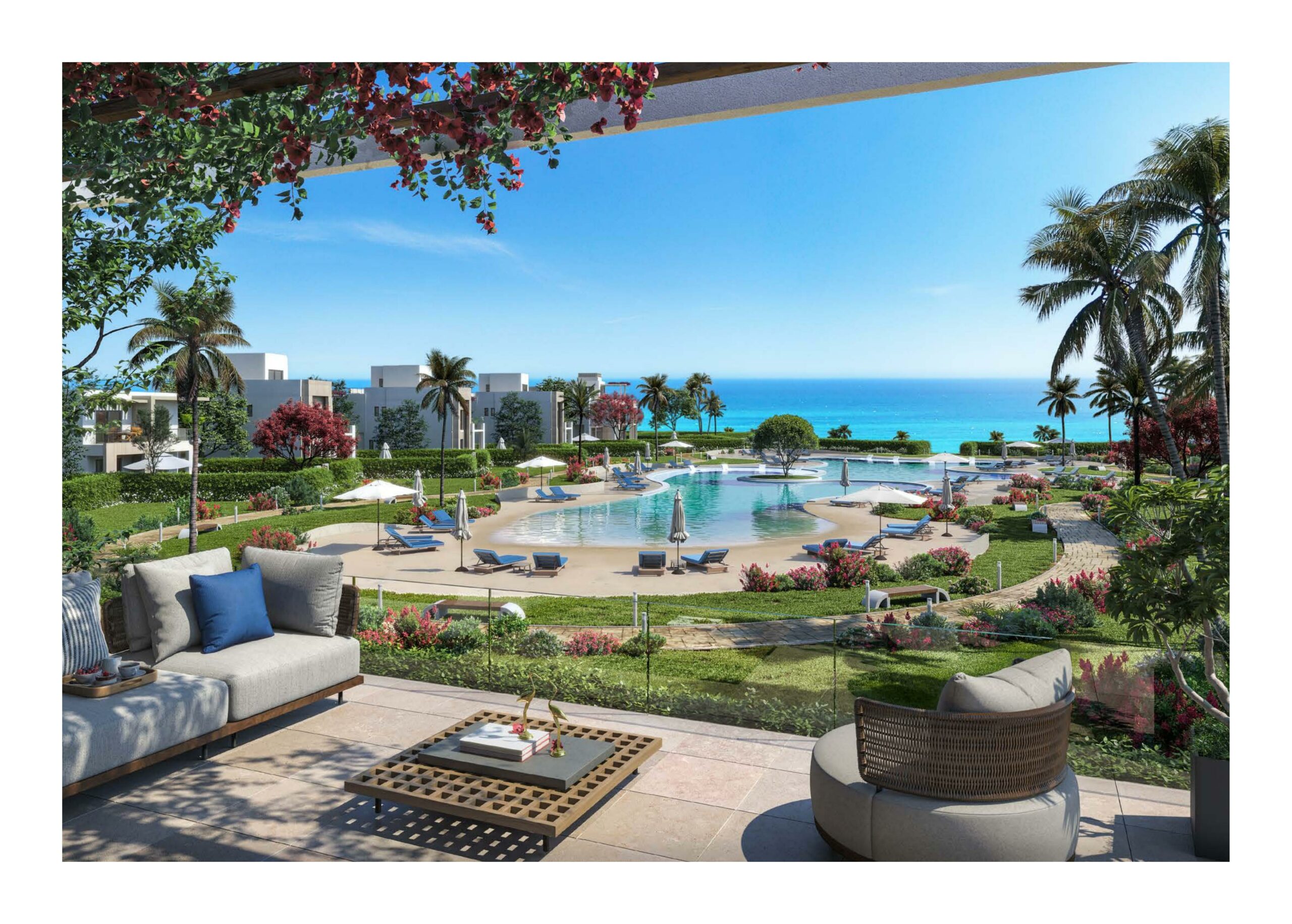 Chalet for sale in Hyde Park North - Seashore Ras El Hekma 64495