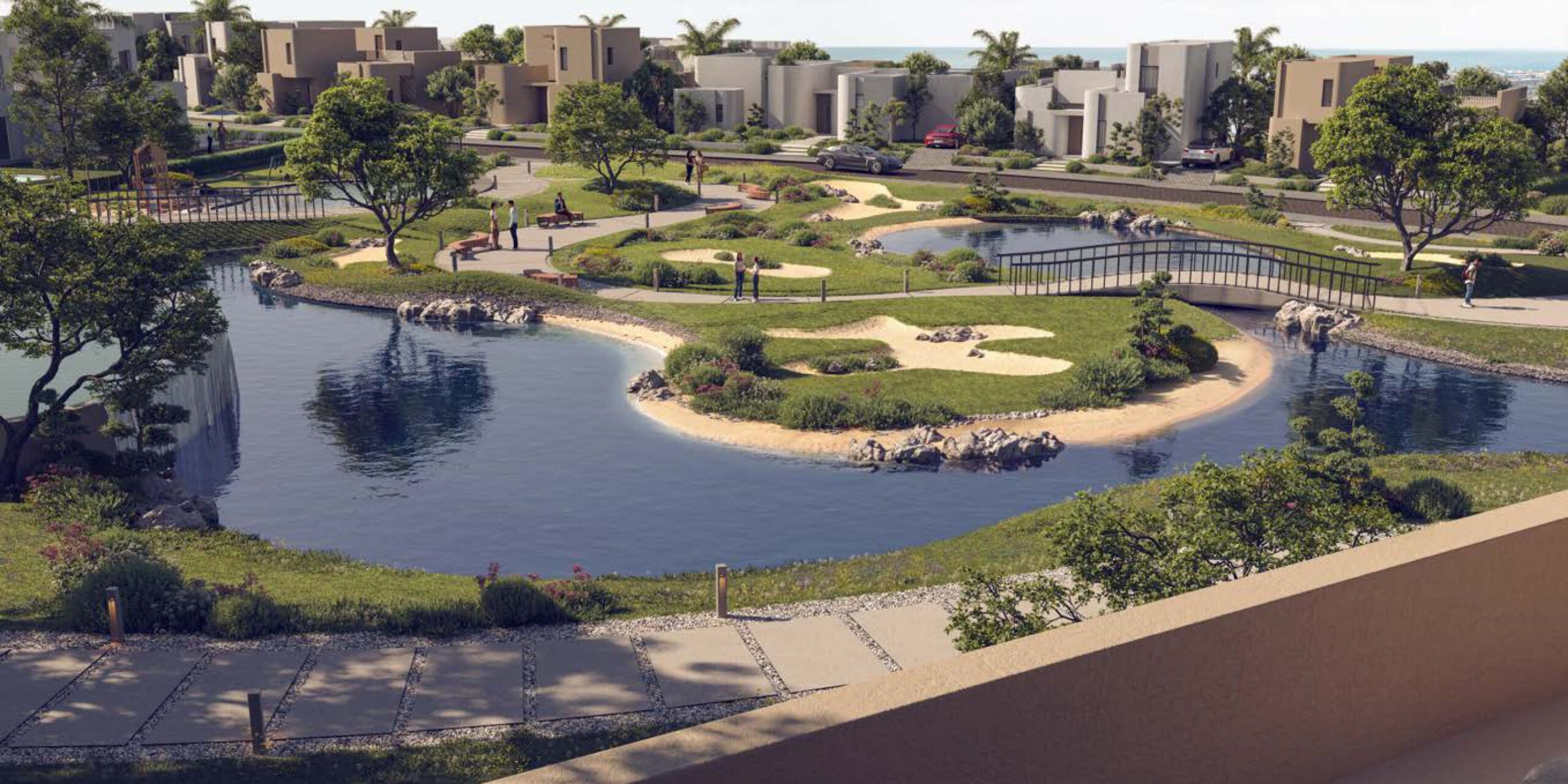 فيلا للبيع في أدين ٤ غرف في الغردقة من أوراسكوم مصر للتطوير العقاري