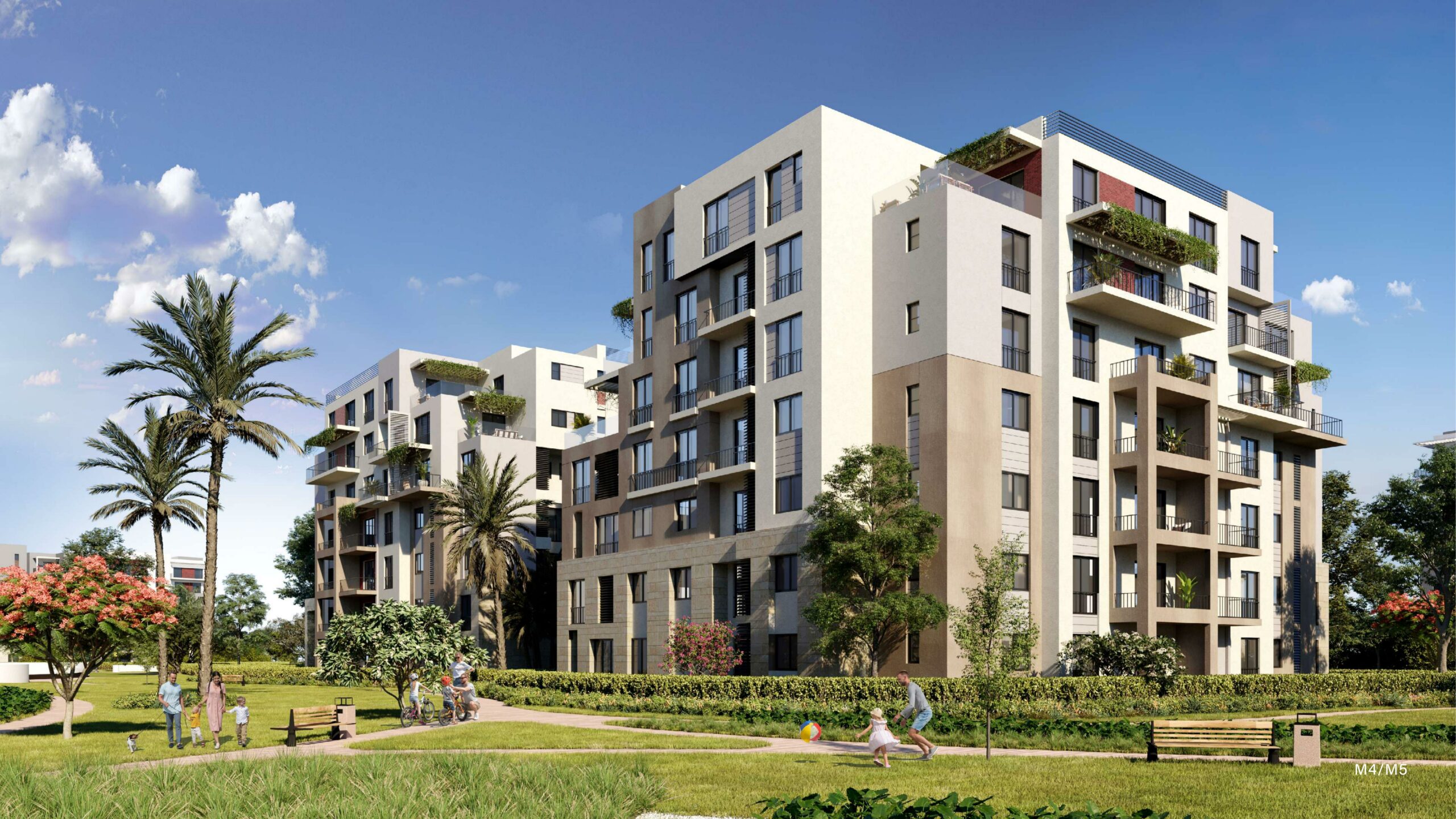 شقة للبيع فى ديستريكت 5 القاهرة الجديده