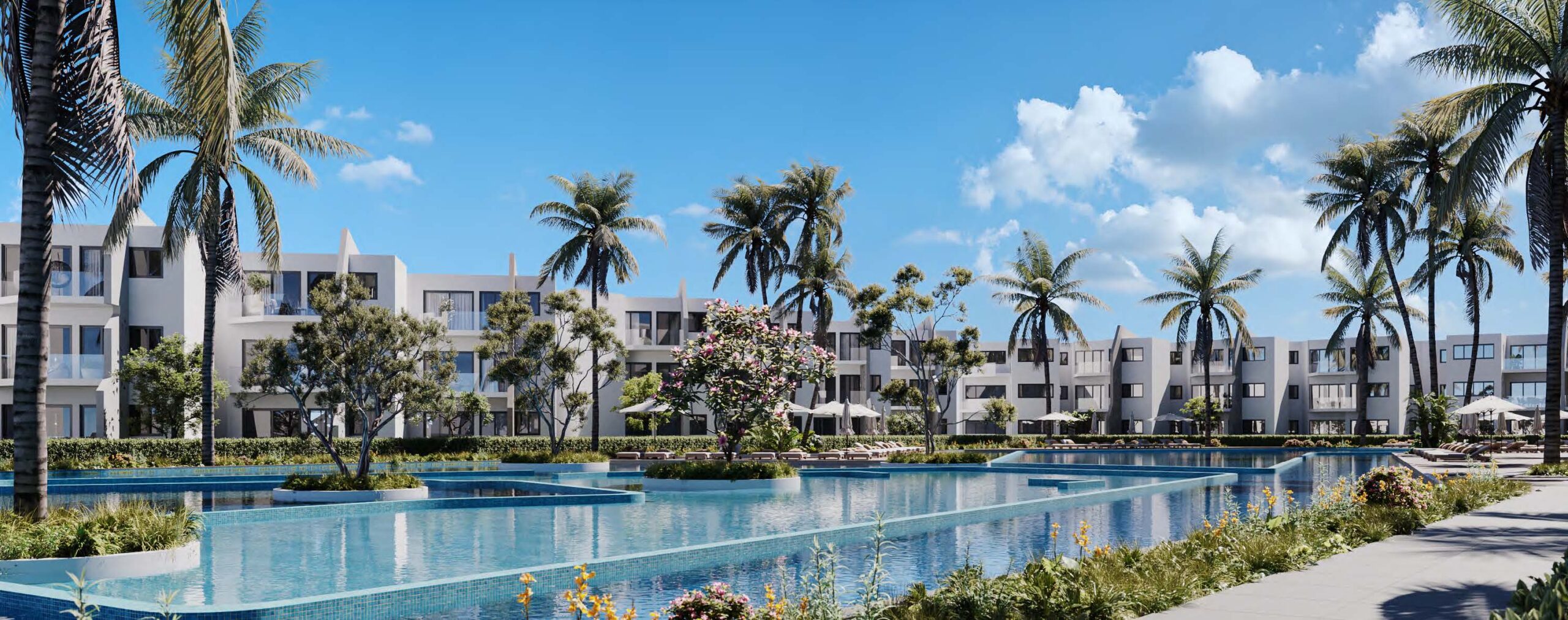 شقة فندقية للبيع في فوكا باي غرفه في رأس الحكمة من تطوير مصر