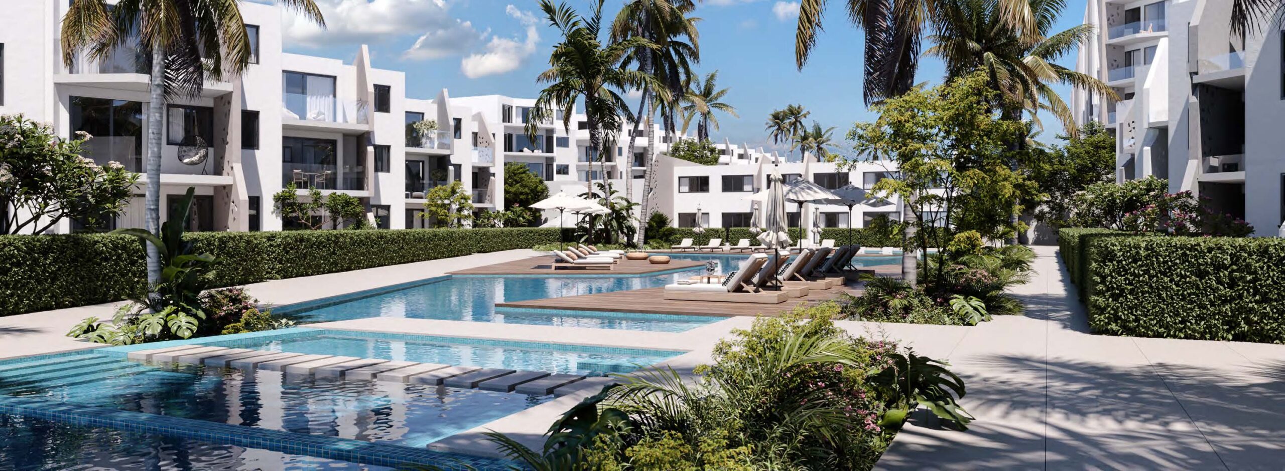 شقة فندقية للبيع في فوكا باي غرفتين في رأس الحكمة من تطوير مصر