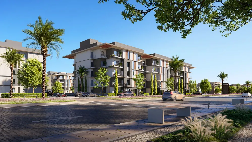 Duplex for sale in Begonia Residence with 4 bedrooms in New Cairo by Menassat Developments