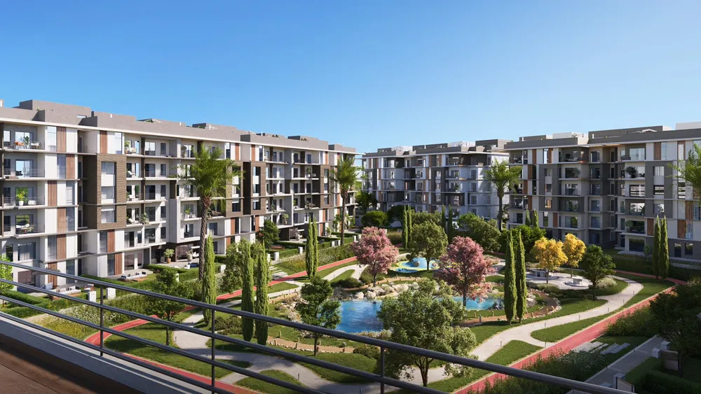 Duplex for sale in Begonia Residence with 4 bedrooms in New Cairo by Menassat Developments